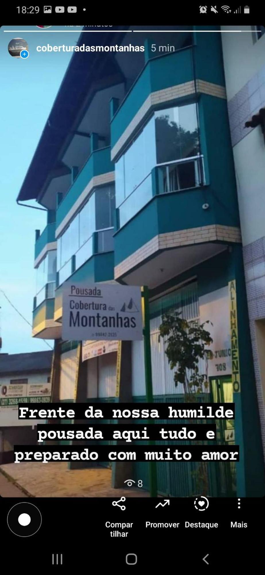 Cobertura Das Montanhas Apartamento Domingos Martins Quarto foto